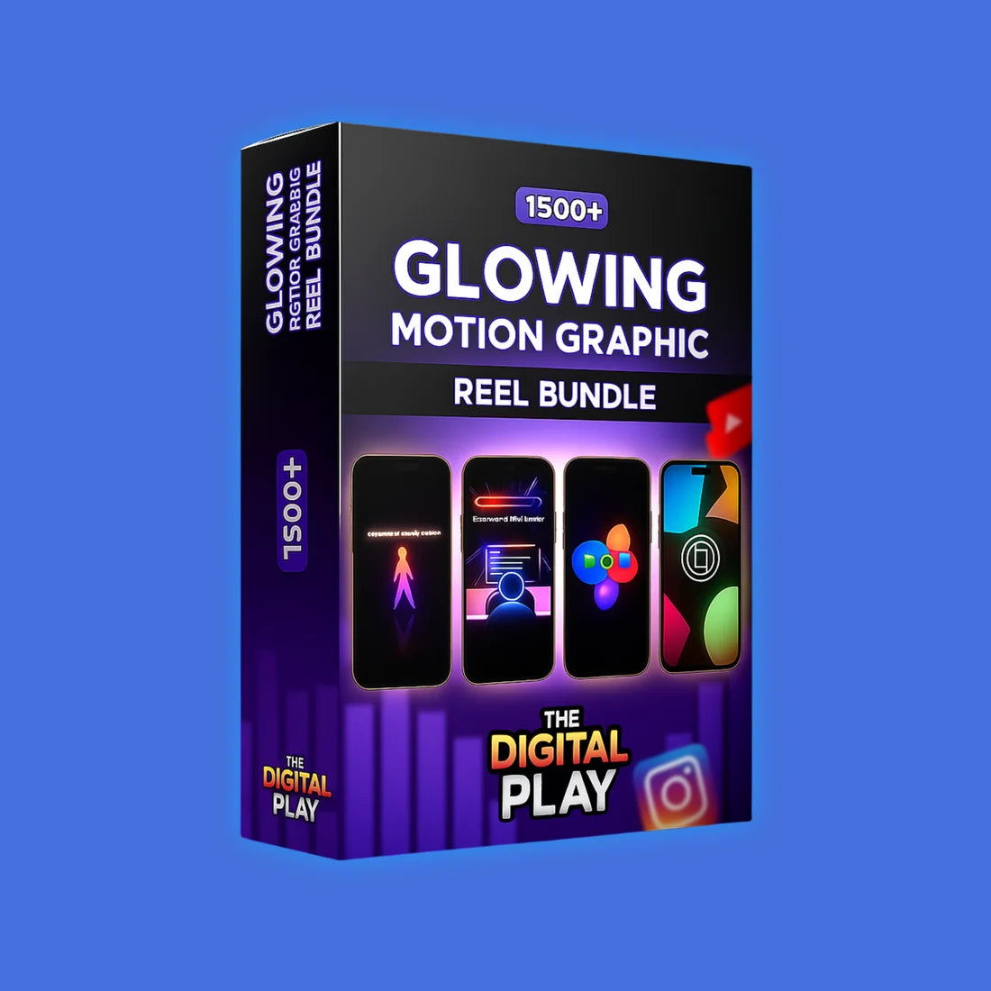 Get The Glowing Motion Graphic Reels Bundle Today!!