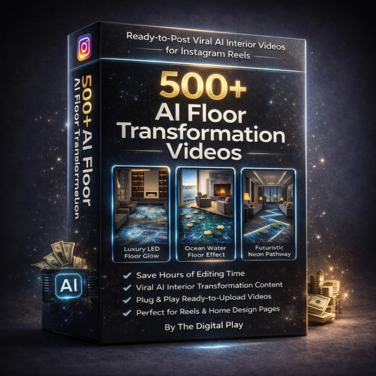 500+ AI Floor Transformation Reels Bundle
