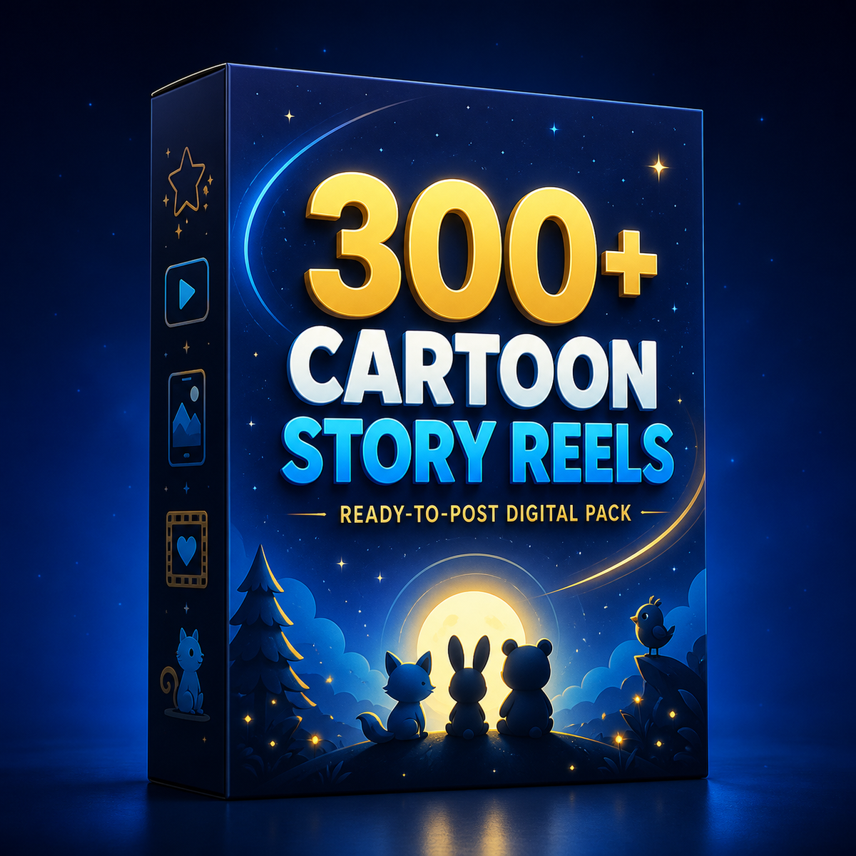 300+ Viral Cartoon Story Reels Pack